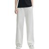 FILA Heritage Series Fashion Knit Versatile Straight Loose Casual Pants Women bottoms Off-White F11W448609F-BG