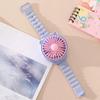 Cartoon Cute Watch Fan Rotatable Outdoor Small Tools Household Personalized Watch Fan Simple Creative Portable Mini Electric Fan