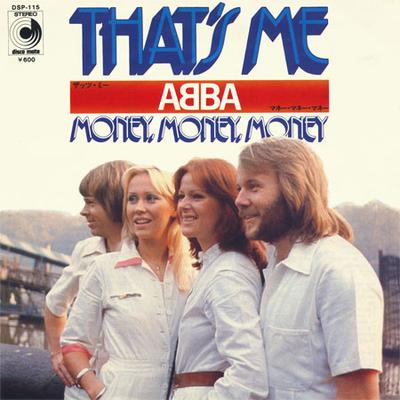 Disque 7 pouces ABBA - That's Me / Money, Money, Money DSP115 DISCOMATE 1977 Japon Pop Occasion