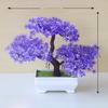 The Pine Artificial Greeting Guests Potted Plant Indoor Use For Desktop Decor