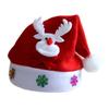 Adult/Children Christmas Santa Hat Non-woven Fabric Plush Fabric