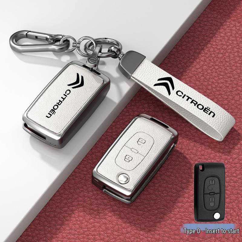 Car Key Cover & Buckle for Citroen C3XR, C4L, Tianyi, C5, C4 Sega, Elysee, C6 Models
