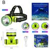 Bright Underwater Flashlight Headlamp Waterproof Diving Torch 200 Meters Night Dive Lighting Torch With Anti-Slip Rope