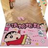 Door Floor Mat Dirt-Resistant Leave-In Pvc Silk Ring Floor Mat Cute Household Entrance Door Mat Foot Pad