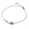 Bs4043 Peridot Austrian Genuine Crystal Bracelet