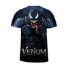 Stylish Women Men Movie Venom Comic Print Casual 3d T-shirt For All Seasons