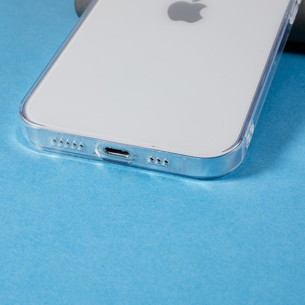 For iPhone 13 Pro Max 6.7 Inch Precise Lens Cutout Clear Drop-proof TPU Cover Ultra Thin Cell Phone Case