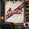 Wall Hanging Tapestry St. Louis Cardinals Print Cloth for Living Room Bedroom Home Decor