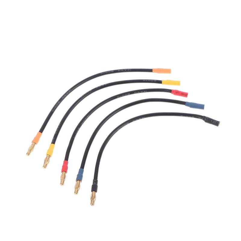 3.5Mm Female To 4.0Mm Male Banana Plug Extension Cable Slug Connector Extension Cable Banana Plugs For Rc Brushless Motor Esc
