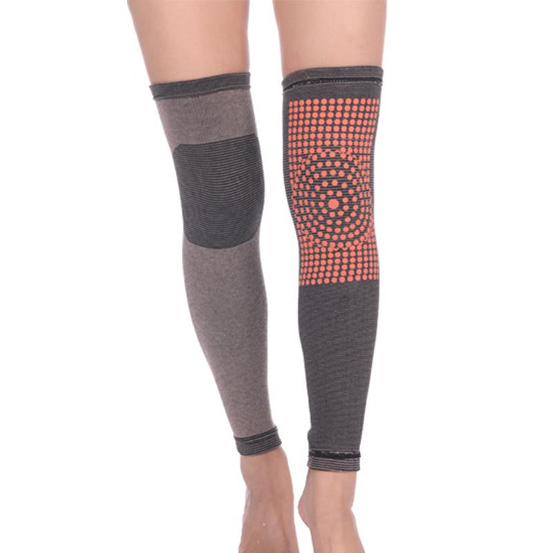 

Autumn and Winter Extended Length Anti cold and Fever Knee Pads for Men and Women Elderly Cold Leg Knee Joint Protectors Warm Knee Pads XL（