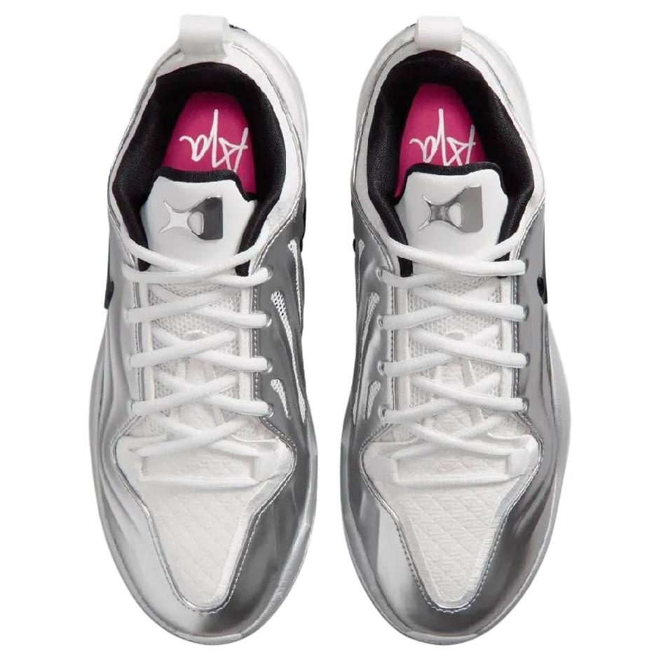 Nike ATwo EP Classic Sports Breathable Support Grip Basketball Shoes Unisex sneaker White Silver IR4501-100