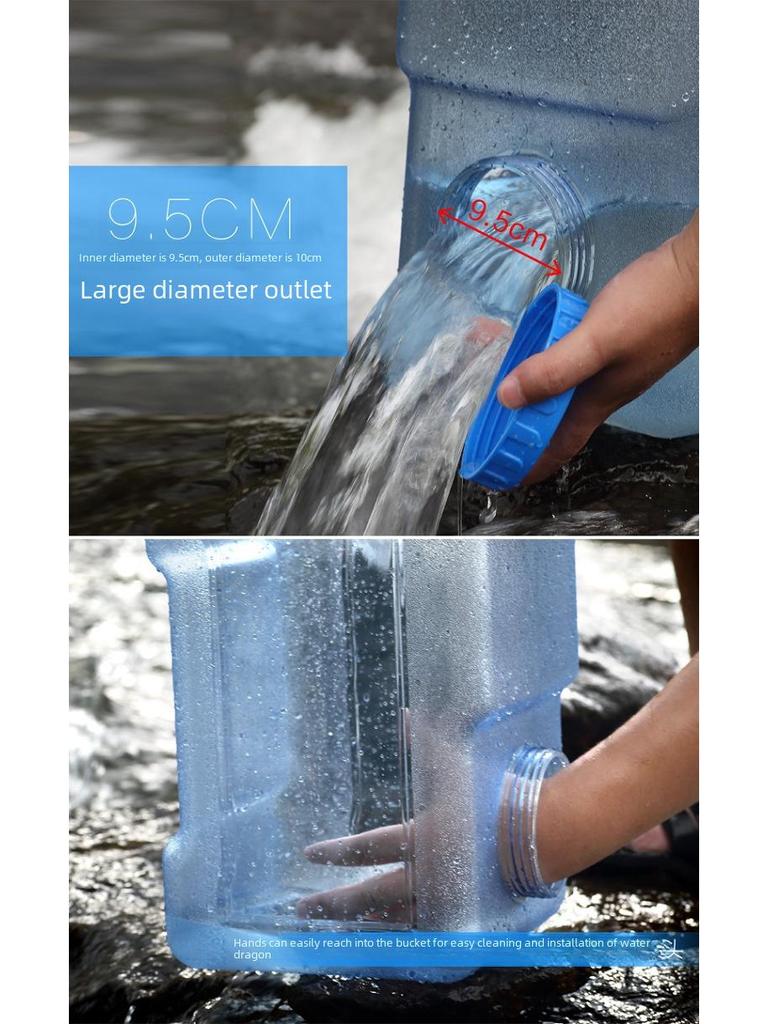 Large Capacity Outdoor Car Water Storage Tank for Drinking and Household Use