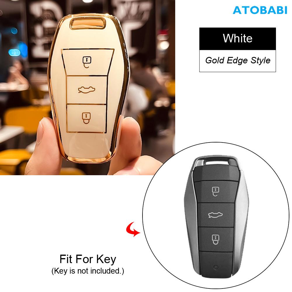 Tpu Car Key Cover Remote Control Fob Shell Case Keychain Holder Auto Accessories For Jac Vw Sol E10X Qx X8 E50 X6 A5E50A E40X X4