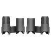 Vacuum Cleaner Accessories Wall-Mounted Storage Bracket - Brush Head & Nozzle Holder Organizer For V7/V8/V10/V11/V15