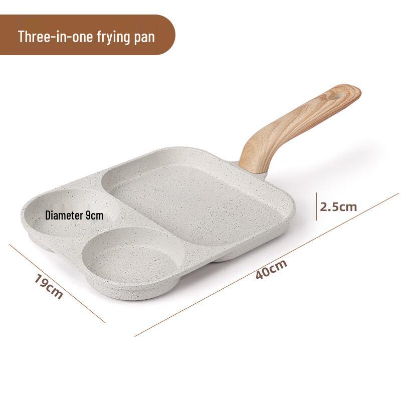 

Triceratops 3-in-1 Multifunctional Breakfast Frying Pan