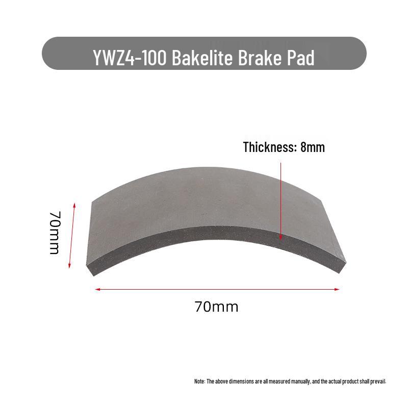 YWZ Brake Pads: Friction, Grooved/Non-Grooved, Crane Tower Brake Blocks, Bakelite Accessories.