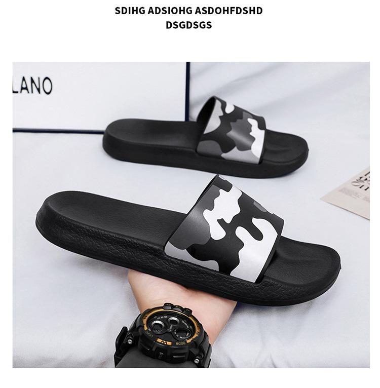 Men's Summer Trend Non-Slip Sports Flip-Flops: Odor-Resistant, Soft Bottom Beach Slippers