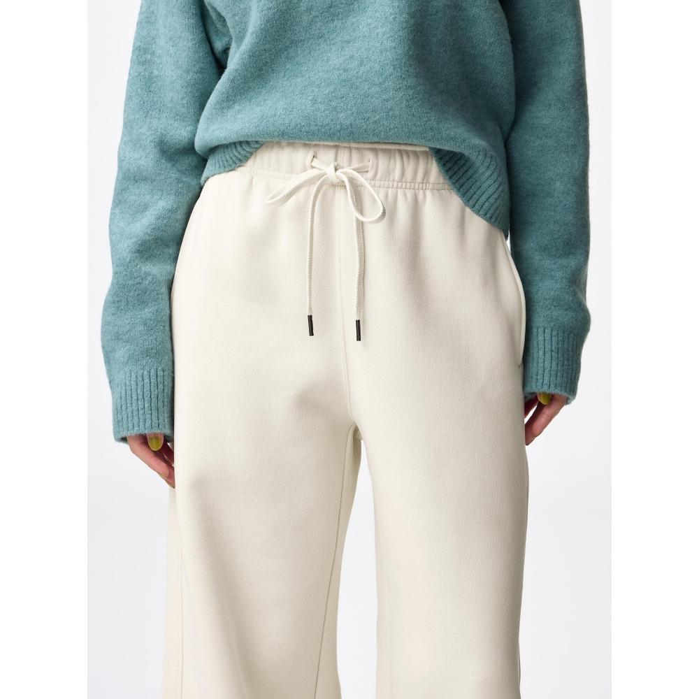 Gu By Uniqlo Heavyweight Sweat Barrel Leg Pants+ec  Short Length 63.5 Cm 