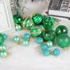 Christmas Tree Pendants Decorative Hanging Christmas Baubles Balls Ornaments Set