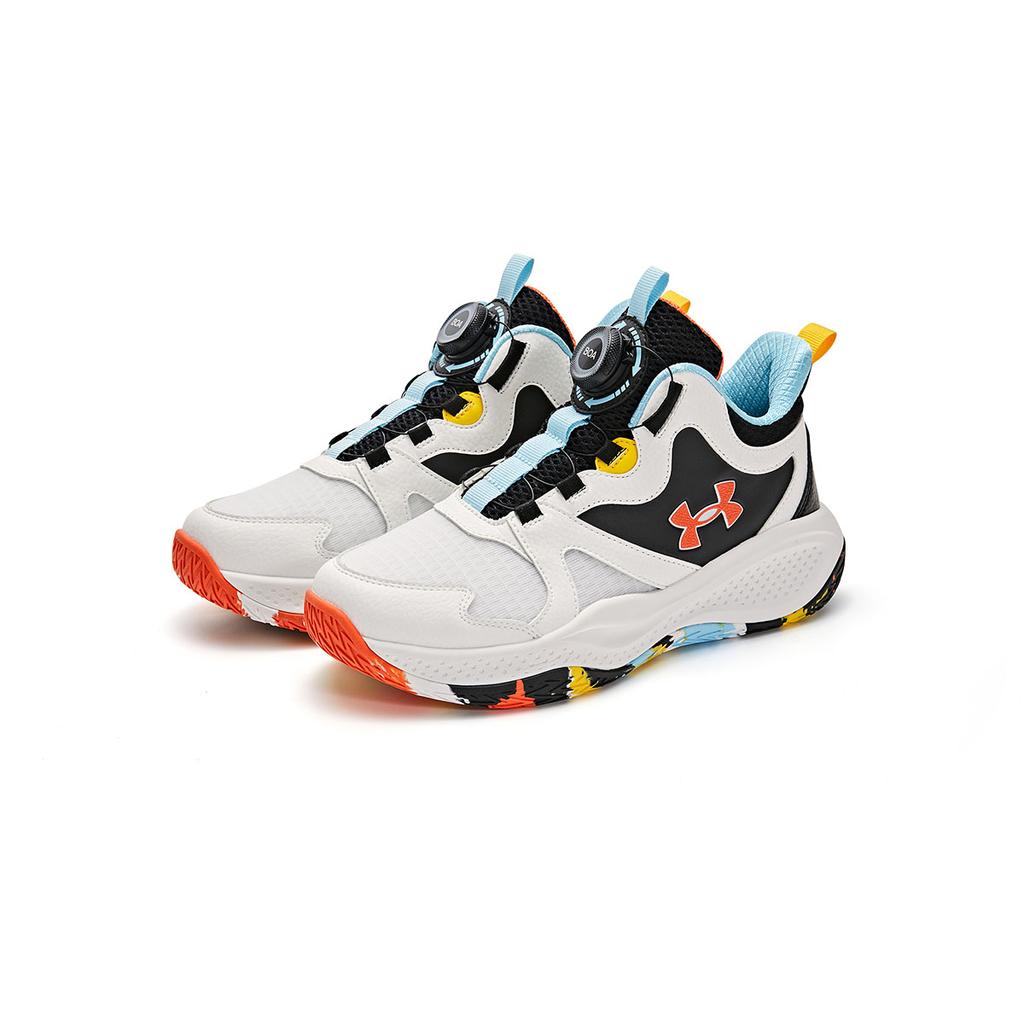 Under Armour Trendy Color Blocked Comfort Knob Cushioning Sneakers Kids Sneakers 2431209