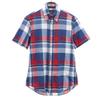 Check Pattern Short Sleeve Classic Fit Button Down Shirt XS Men's Used