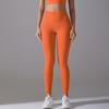 New no-wear underwear, no embarrassment line, high waist tight nude nine-point pants, sports running fitness high elastic yoga pants