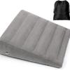 Back Support Wedge Pillow Ergonomic Inflatable Back Pillow  for Travel Camping Sleeping