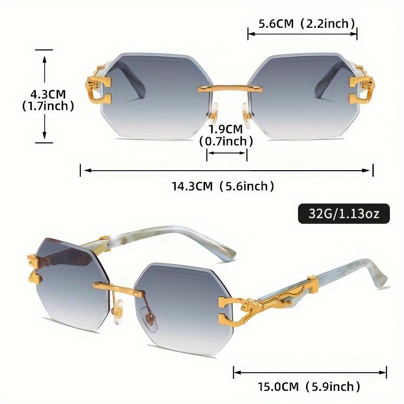 Gafas Deportivas con Estampado de Leopardo Geométrico para Mujer, Montura Compuesta Ligera y Duradera, Gafas de Streetwear de Moda