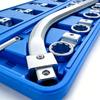 Special Tools for Pulley And Idler Belt Tension Wrench for Car Maintenance 15-Piece Automobile Engine Belt Adjustment Wrench Set
