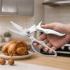 Steel Chicken Bone Shear Sharp BBQ Scissor Multifunctional Kitchen Scissor  Ramen