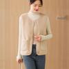 Women's Lambswool Slim-Fit Vest: Versatile 2025 Autumn/Winter Korean Fashion Fleece Outerwear Sleeveless Jacket.