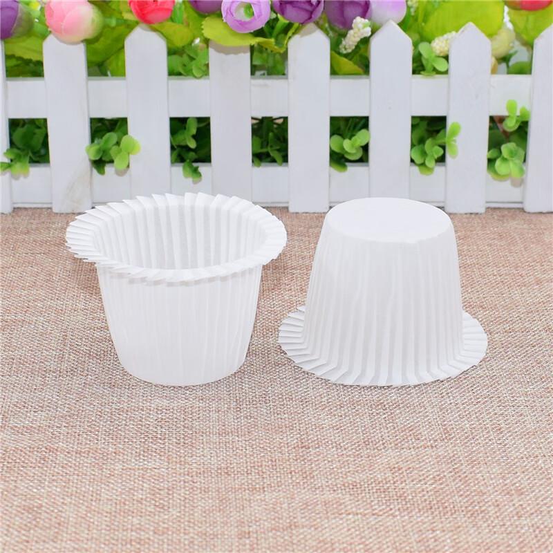 Disposable Rolled-Edge Baking Paper Cups