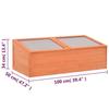 VidaXL Serre Bois 100x50x34 cm 170647