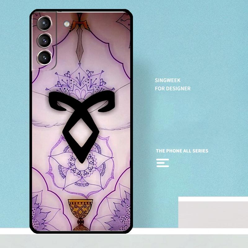 Shadowhunters Case For Samsung Galaxy S24 S22 S21 S23 Ultra Note 20 S8 S9 S10 Note 10 Plus S20 FE Cover