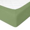Premium Terry Sheet with Elastic 110x190, 120x200x20, Green_35, Matex