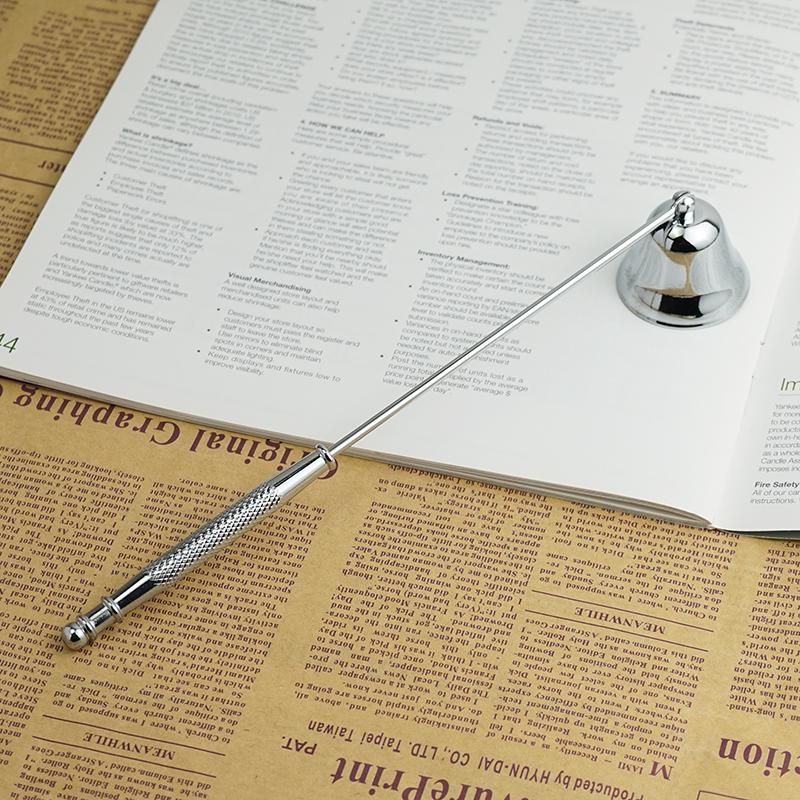 Aroma Candle Tool Kit: Wick Trimmer, Snuffer, Extinguishing Hook, and Tray.