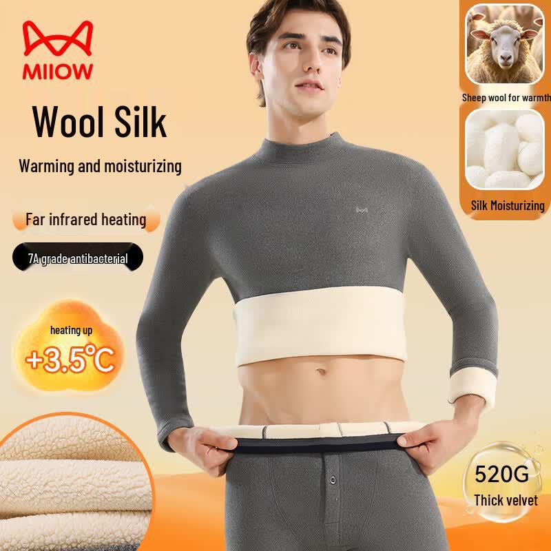 Mao Ren Men s Aoli Rong Thermal Underwear Set XL