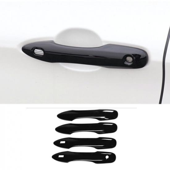 Black Before&After Car Door Handles Cover Trim 4pcs For Toyota Corolla -