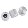 4Pcs Radio & A/C Knobs Fit for Infiniti G37 G35 Q40 Q60 FX35 37 50 QX50 QX70 EX35 37 Skyline V36 Silver Aluminum Alloy