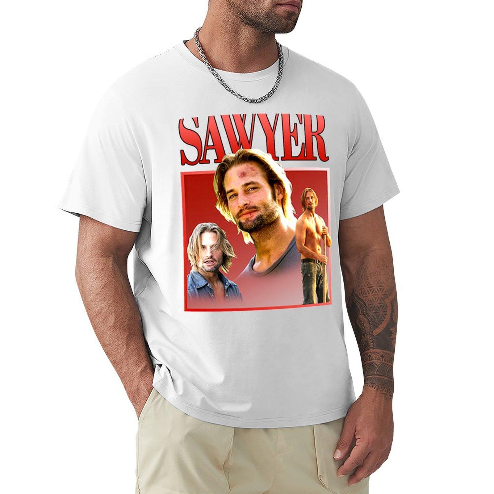 Sawyerfromlosthomage Tshirt Cool Feeling Summer Tee Shirt S
