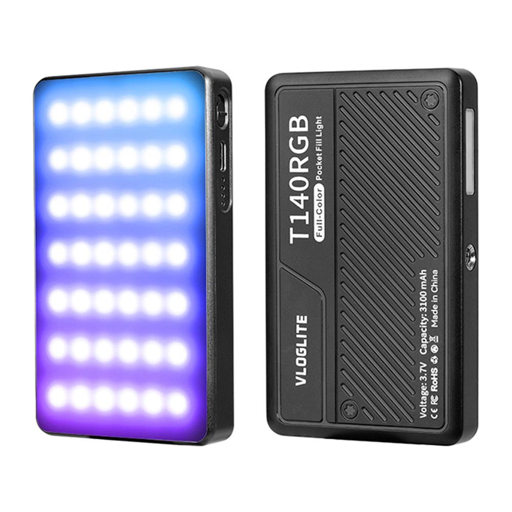 

T140 RGB Полноцветный Заполняющий Свет для Телефона Видеосвет для TikTok/Записи Видео/Фотографии Type A