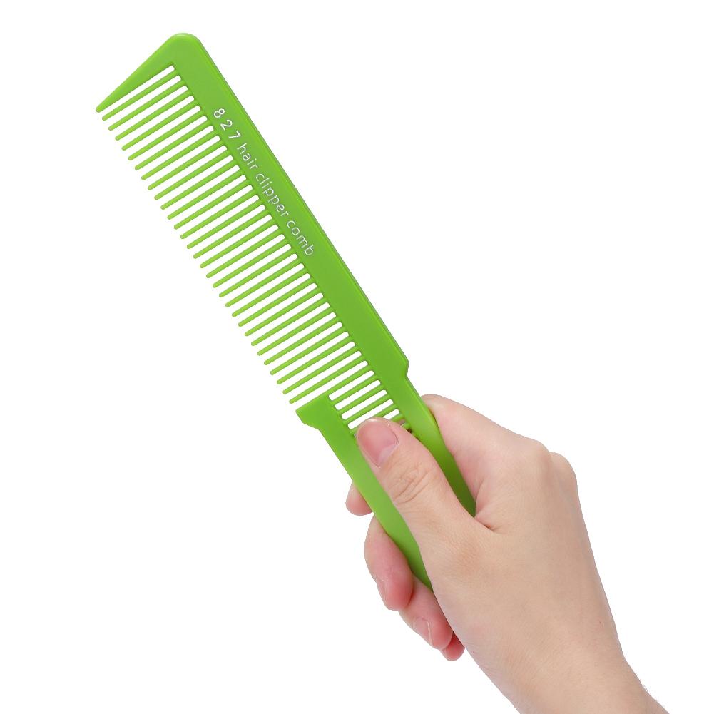 Professional Salon Hair Clipper Cut Comb Barber Hairdresser Comb For Hair Trimming (Green)