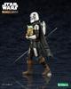 Mandalorian Grogu med Beskar Staff-skala PVC-malt enkel monteringsfigur ARTFX+ & 1/10