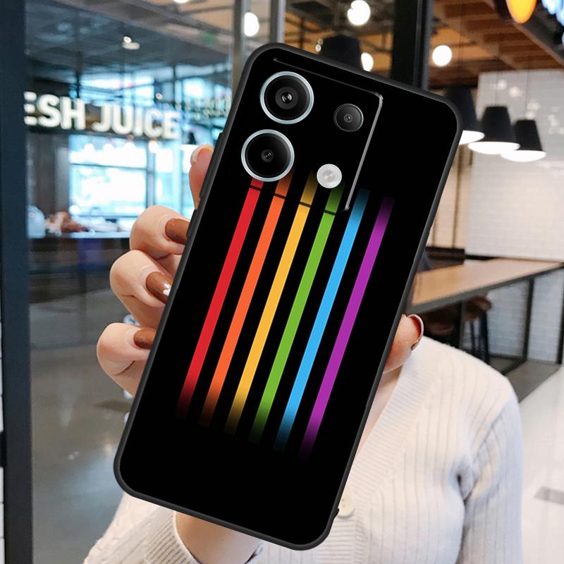 Gay Pride Rainbow Flag Case For Xiaomi Redmi Note 14 Pro 10 11 12 13 15 Pro Plus Redmi 15 10C 12C 13C 14C 15C Cover
