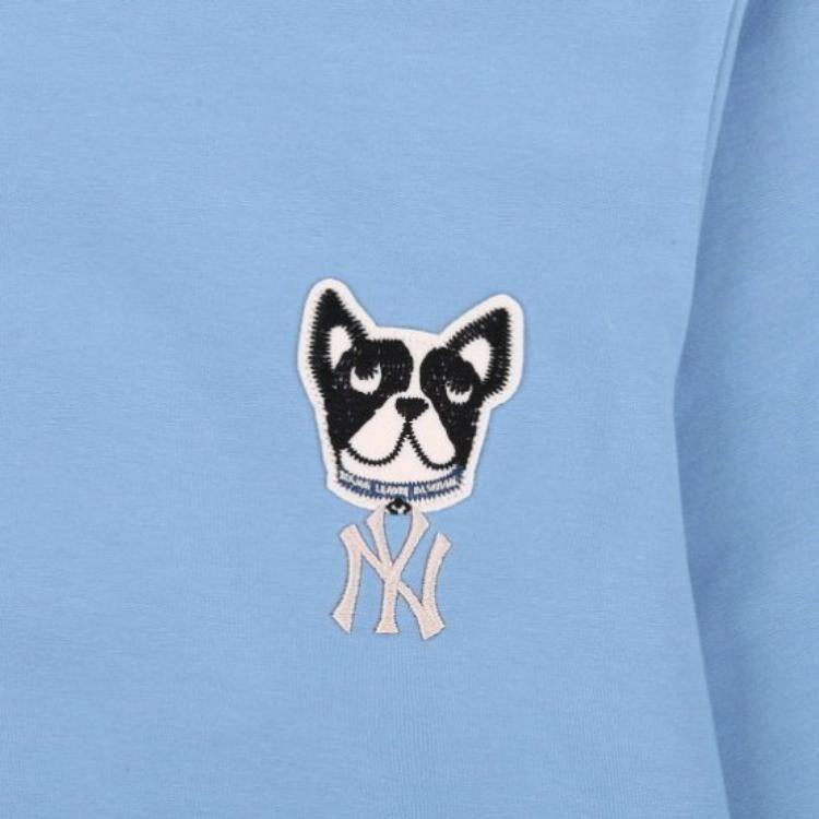 MLB Sweatshirts Unisex Blue Crew Neck Moderate Regular 31MTC1011-50U