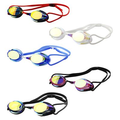 Professional Competition Swimming Goggles Plating Anti Fog Waterproof UV Protection Silica Gel Diving Glasses Racing Spectacles