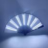 Rose Lace Edge LED Folding Fan - Wedding Gift & Dance Prop