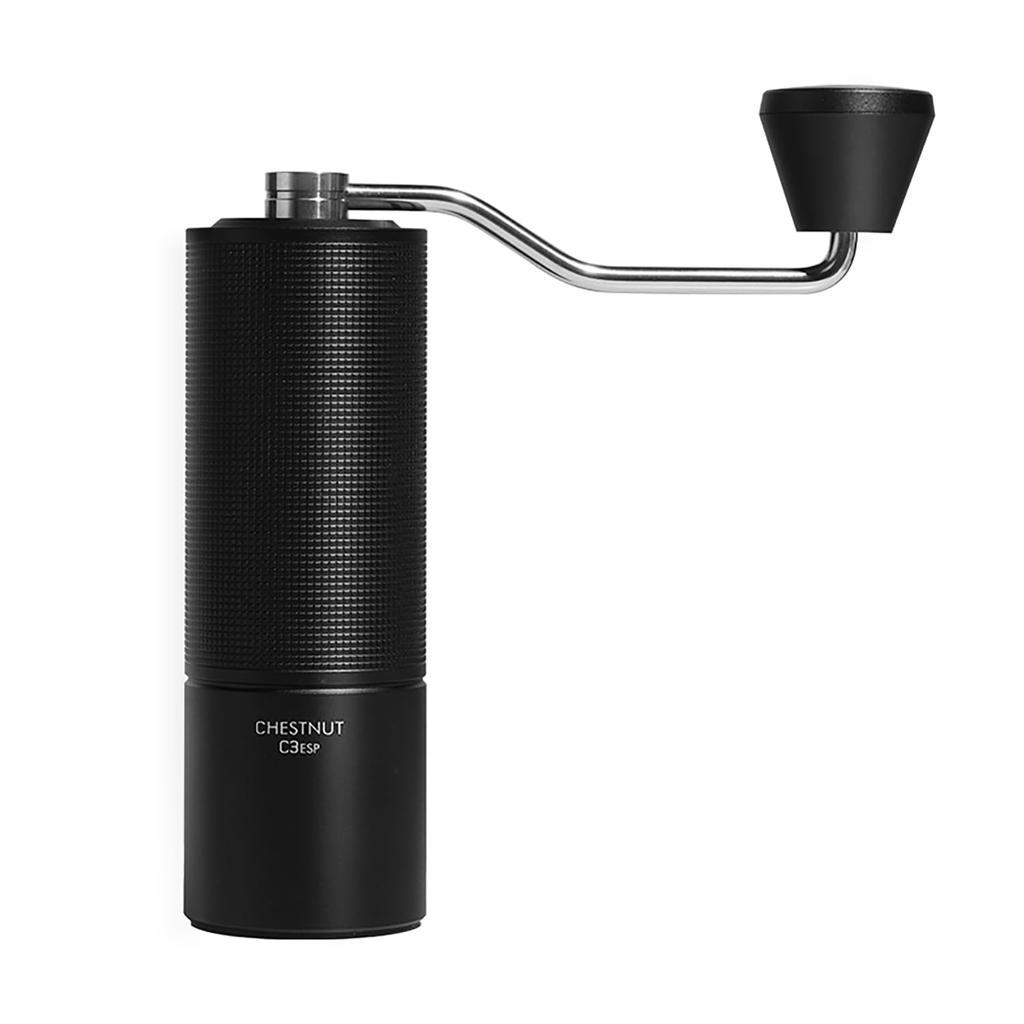 TIMEMORE Kuriko C3 ESP Coffee Adjustable Home Coffee Warranty Hand-Crank Grinder, Coarseness, Labor-Saving, Grinder, One-Year (C3 ESP-Black)