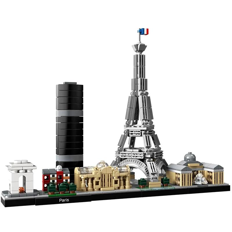 New York London Pairs Dubai City Skyline Building Blocks 21052 21044 21028 21034 21032 21027 Construction Bricks Set