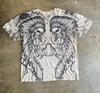 Cross-border new gothic unisex T-shirt top, short-sleeve T-shirt, Y2K trendy brand skull top, short-sleeve